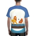 thumbnail image 6 of The Lion King Men's T Shirt 3D Graphic Hip Hop Unisex Tees Tops Casual Stylish Crew Neck Short Sleeve, 6 of 8