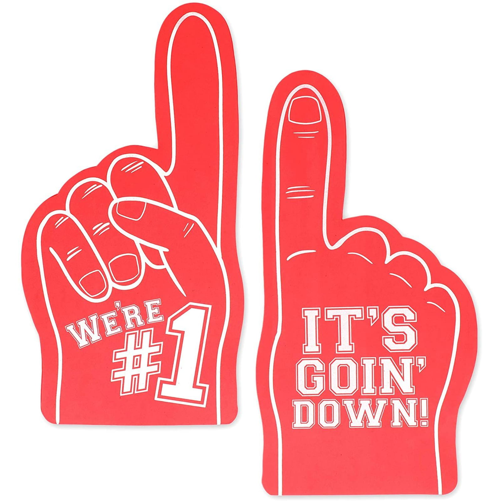 I Am #1 Number One Red Foam Finger The Best Greatest World In On Juniors T-Shirt 