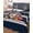 Blue, Navy, White, Gold, variant on Twin XL Quilt Bedding Set, Patriotic Gnomes Reversible Summer Quilt 3 Pieces, Independence 250 Memorial Navy Striped Lightweight Bedspreads Coverlets with 2 Pillow Shams for All Seasons