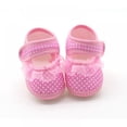 thumbnail image 7 of URMAGIC Baby Girls Soft Soles Slip-Resistant Crib Shoes Slippers for Infant and Toddler 0-18 Months, 7 of 7