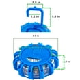 thumbnail image 6 of LED Roadside Emergency Flare Lights Yellow - Portable Magnetic Safety Disc Beacon Flashing Kit for Cars Trucks Boats - 9 Flash Modes w/ Hook - Perfect for Roadside Warning, 6 of 9
