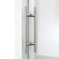thumbnail image 4 of DreamLine Enigma-X 55-59 in. W x 62 in. H Fully Frameless Sliding Tub Door, 4 of 10