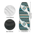 thumbnail image 6 of Jeiento Aztec Tribal Car Seat Covers Front Seats Only 1 PCS Driver Seat Cover Ethnic Geometric High Back Seat Cushion Covers Auto Decoration Interior Accessories Fit for SUV Van Truck Sedan, 6 of 6