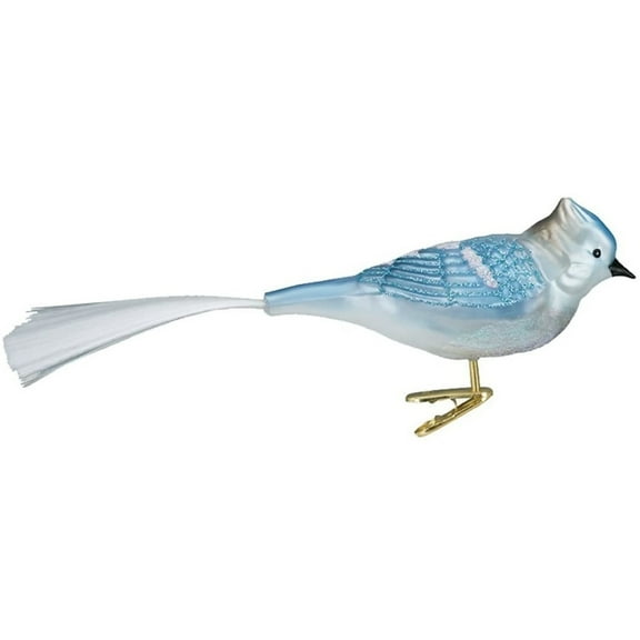 Old World Christmas Glass Blown Ornament for Christmas Tree, Blue Jay