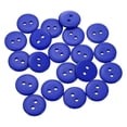 thumbnail image 1 of 20 piezas de botones de costura de resina, 12.5 mm (1/2") botones redondos de manualidades, azul marino, 1 of 6