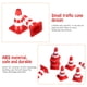 thumbnail image 5 of 50 mini conos de tráfico de plástico para barricadas, señales de tráfico en miniatura, conos de seguridad simulados para niños., 5 of 6