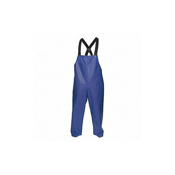 Mcr Safety Bib Pant,4XL,Blue,Unisex,Nylon Liner 563BFX4