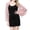 Pink, variant on Drovellove Women's Chiffon Long Sleeve Cardigan - Lightweight Sheer Beach Cover Up with Raglan Sleeves, Solid Color Duster for Vacation, Cruise, or Relaxed Office Days