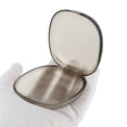 thumbnail image 3 of Unique Bargains 1 Pc Braces Box Portable Denture Cases Transparent Gray, 3 of 5