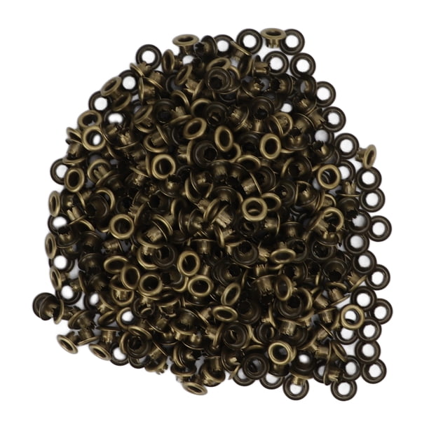 Snap Buttons Leather Buttons Snaps For Sewing 500Pcs Snap Buttons Iron Material Flat Smoothing Bright Surfaces Lightweight Colorful Sewing SnapsYK4/5-004 Bronze ANGGREK YK4/5‑004 (bronce)