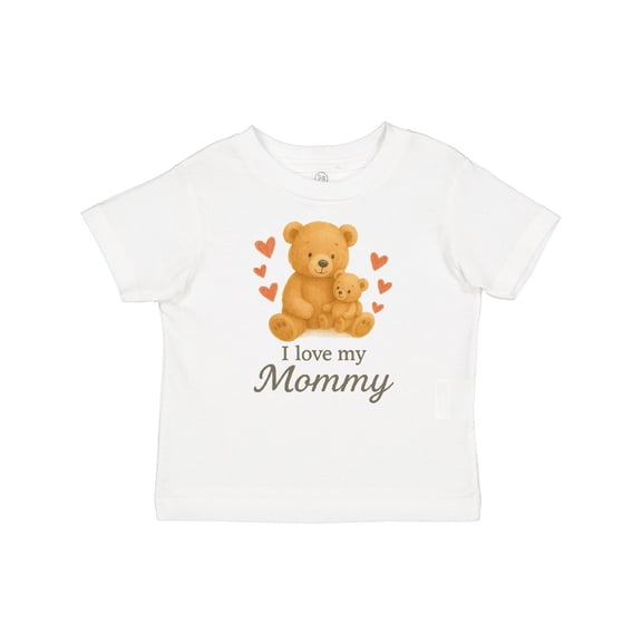 Inktastic I Love My Mommy Teddy Bears Boys or Girls Baby T-Shirt