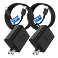 thumbnail image 1 of 2-pack 45W USBC Fast Charger,10ft Type C Charger Fast Charging Cable and Android Charger Block for Samsung Galaxy S25 Ultra/S25/S24+/S23 S22 S21 Ultra/Plus,iPad Pro/Air/Mini,Iphone,Android Phones, 1 of 1