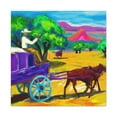 thumbnail image 1 of Wagon in Fauvism - Canvas, 1 of 10