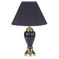 thumbnail image 2 of QMax  Black Ceramic 27-inch Table Lamp, 2 of 2