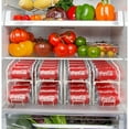 thumbnail image 3 of Soda Can Organizer Stackable Rack Dispenser for Pantry/Refrigerator, 4 Pack, 3 of 6