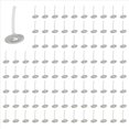 thumbnail image 1 of Mechas de Vela de 3000 Piezas, Mecha de Vela de Humo Bajo de 1 Pulgada con LengüEtas de Metal, Mechas de Luz de Té para Hacer Velas, 1 of 5