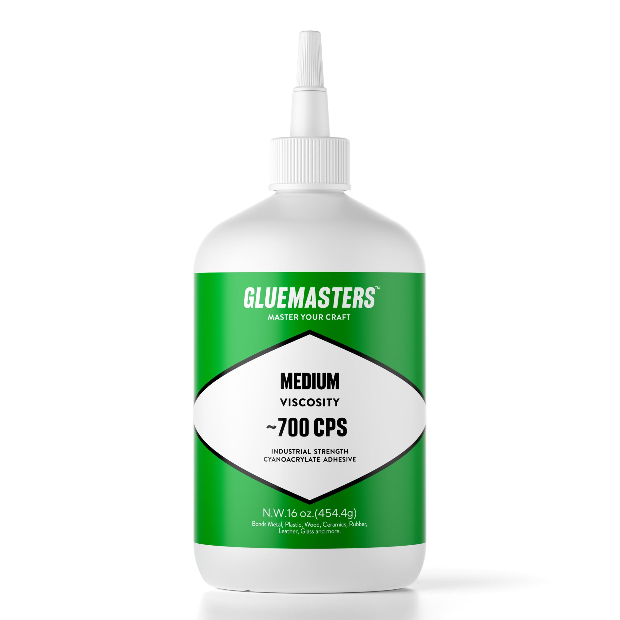 Professional Grade Cyanoacrylate "Super Glue" by Glue Masters 16 oz