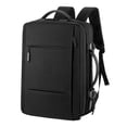 thumbnail image 1 of Mochila para computadora portátil Mochila de negocios para hombres para deportes al aire libre Viajes Negocios Negro, 1 of 8