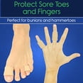 thumbnail image 3 of Nogis Big Toe Cap, 5 Pcs Breathable Toe Protector Toe Cover Sleeves, Provides Relief from Missing or Ingrown Toenails, Corns, Blisters, Hammer Toes, Reduce Friction., 3 of 9