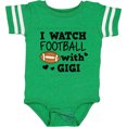 thumbnail image 3 of Inktastic I Watch Football with My Gigi Boys Baby Bodysuit, 3 of 5