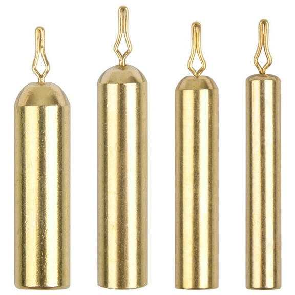 24pcs Brass drop shot rig Fishing Sinkers 5g 7g 10g 14g Fishing Weight Down Shot Weights for Texas rigs casting fishing tackle