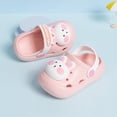 thumbnail image 5 of Drecage Toddler Boys Girls Cute Bunny Clogs Kids Lightweight Garden Clogs Summer Beach Pool Sandals, 5 of 6