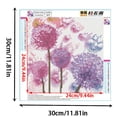 thumbnail image 2 of 5D bricolaje pintura de diamantes de imitación colorido Kit de arte de punto de cruz decoración segura bordado Yuarrent HA6623-00B, 2 of 6