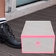 thumbnail image 4 of Caja de zapatos transparente y gruesa, de plástico, con cajón para guardar zapatos., 4 of 8