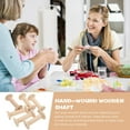 thumbnail image 4 of Shisuyan 6pcs Large Unfinished Wooden Spools for Sewing Crafts Empty Thread Spools for Wire Weaving, Wood Spools for Embroidery Ribbon, 4 of 9