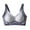 Blue, variant on HongQid Bras for Women No Underwire Wireless Seamless Bralette Comfort Full Coverage Sports Bras