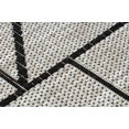 thumbnail image 5 of Runner Sizal Floorlux Design 20605 Triangles, Geometric Silver / Black 120 Cm, 5 of 5