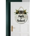 thumbnail image 5 of Eveokoki Back To School Door Sign Classroom Door Hanger Back to School Decorations for Pre School,Elementary and Middle School，Wreaths Decor Sign Front Door, 5 of 5