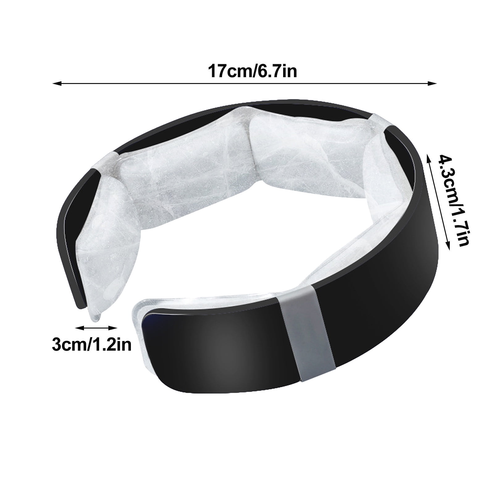 3 Pcs Cold Neck Collar for Adults - Long-Lasting Ice Cooling Neck Wrap, Reusable Freezable Neck Cooler for Outdoor Sports, Headache Relief, Hot Flashes, No Condensation, Fast Freeze in 10 Mins