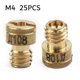 thumbnail image 5 of 25x Motorcycle Carburetor 4mm Thread Round Main Jet Size 55/ 58/ 60/ 62/ 65/ 68/ 70/ 72/ 75/ 78/ 80/ 82/ 85-115 Kit Accessory, 5 of 5