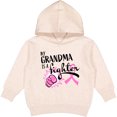 thumbnail image 2 of Inktastic My Grandma is a Fighter Breast Cancer Awareness Toddler Hoodie, 2 of 4