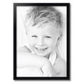 thumbnail image 2 of ArtToFrames 20" x 28" Satin Black Bull Nose Picture Frame, 20x28 inch Black Wood Poster Frame (WOM-1417), 1 Pack, 2 of 7