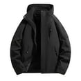 thumbnail image 2 of Deal for Days Holiday Decor Ofreoo Women's Winter Casual Fashion Solid Corduroy Irregular Cardigan Jacket Long Sleeve Coat Top Winter Jackets for Women, 2 of 3