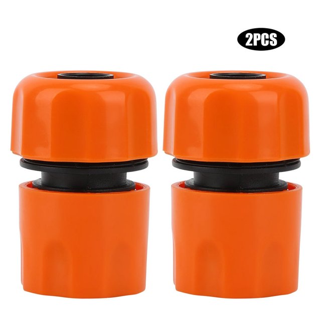 CHUANK Water Pipe Fittings 3/4” Water Pipe Quick Water Connection Pipe Fittings Quick Water Stop Connector 2Pcs