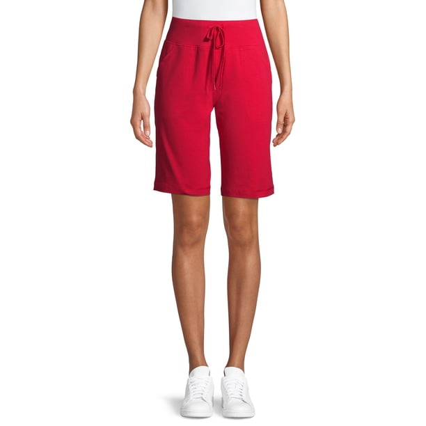 Athletic Works Women's Athleisure 12" Bermuda with Pockets