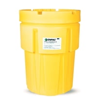 Enpac Poly-Overpack Salvage Drum, Yellow (65 Gallon)