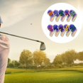 thumbnail image 4 of LOVIVER 10Pcs Golf Club Head Cover PU Protector 4-9,A,P,S,X Big Number, Waterproof, Golf Colorful Number, 4 of 7