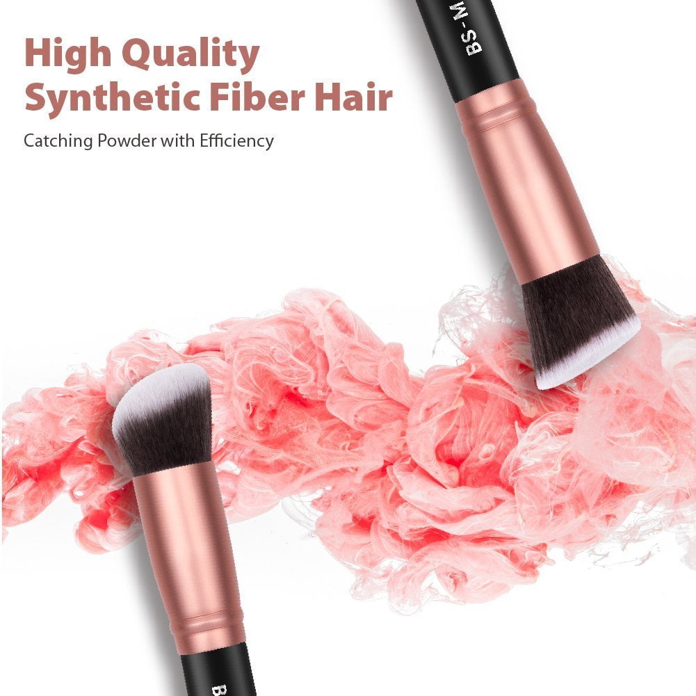 Makeup Brushes BS-MALL Premium Synthetic Foundation Powder Concealers Eye Shadows Makeup