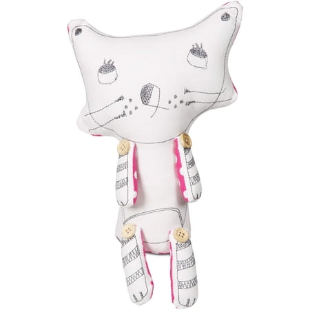 Pavilion Gift Company Stitched & Stuffed Animal Toy  Chloe The Cat/Pink price history on PriceWatchPro