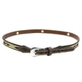 thumbnail image 6 of Twister Men's Embroidered with Diamond Conchos Brown Hatband 0277402, 6 of 7