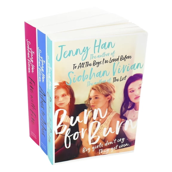 The Burn for Burn Trilogy 3 Books by Jenny Han and Siobhan Vivian - Ages 12  - Paperback