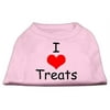 I Love Treats Screen Print Shirts Pink Lg (14)
