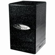 Ultra Pro Satin Tower Deck Box - Glitter Black New