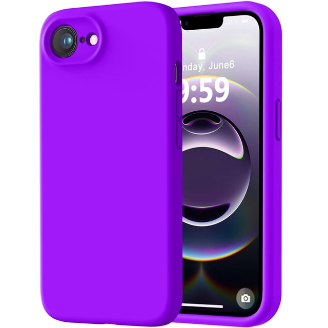 Funda de silicona LOVE 3000 a prueba de golpes para iPhone 16e 6.1 pulgadas