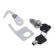 thumbnail image 4 of Paquete de bloqueo de metal para motocicleta Touring Pak para Touring Cola Tour Pak Lock and Key, 4 of 6