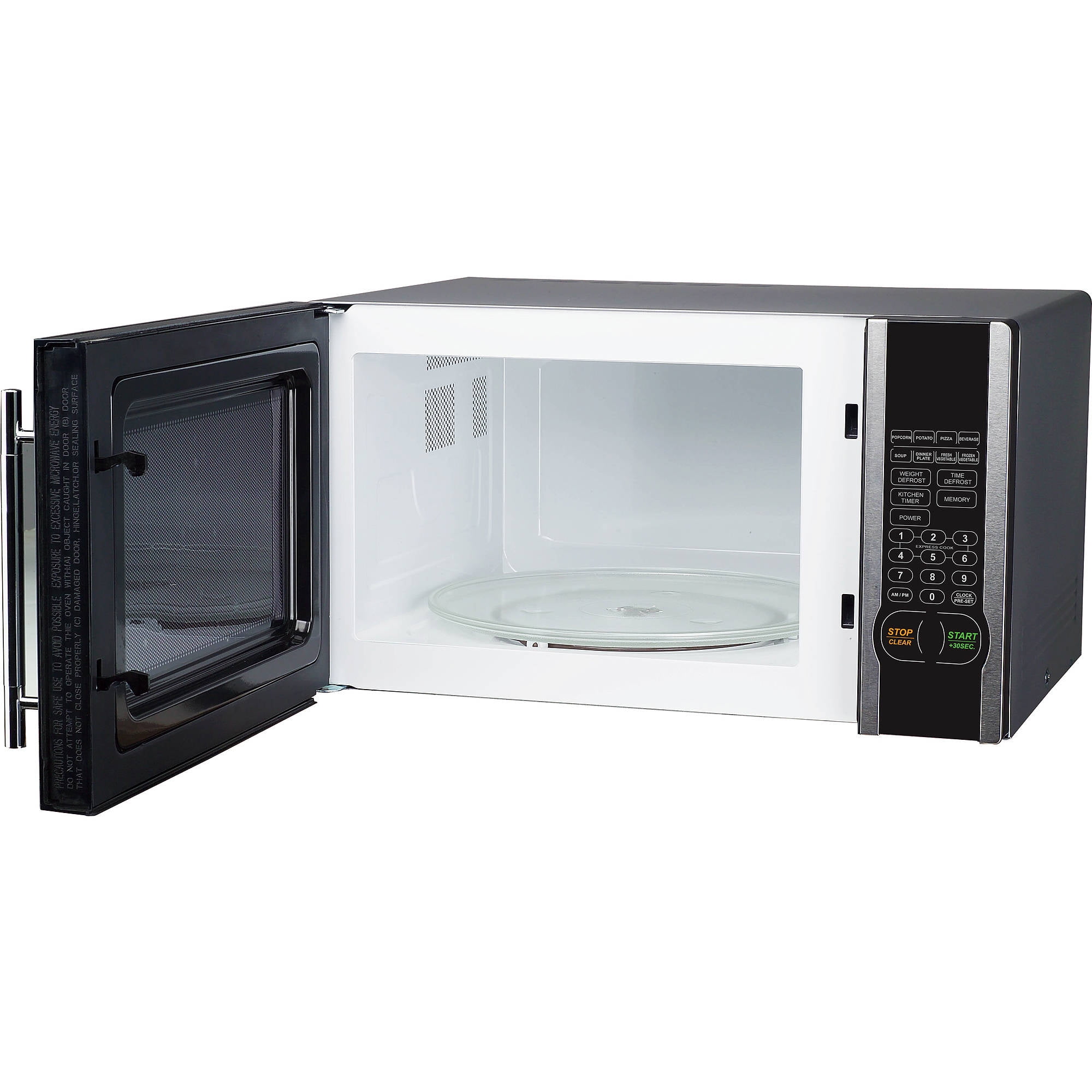 Magic Chef 1 Cu Ft Digital Microwave Stainless Steel